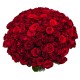 Premium klasės 101 raudonų rožių puokštė