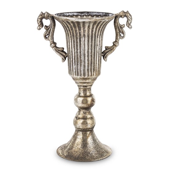 Sendinta sidabrinė vaza, 28cm