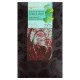 Black (75%) and white mint flavored chocolate with cranberry seeds, 100 g