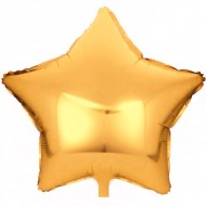 Folinis balionas žvaigždė, auksinė