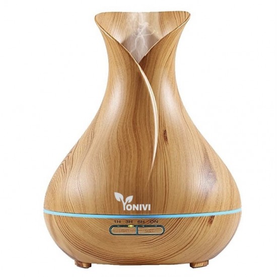 Difuzorius aromaterapijai ir drėkinimui VONIVI Tulip, 400 ml., mediena