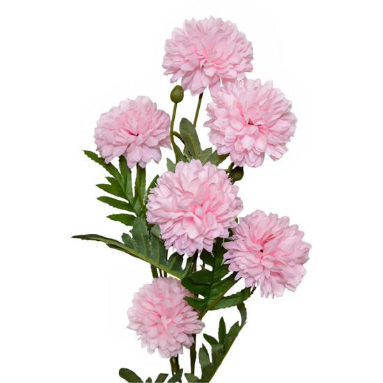 Dirbtinės chrizantemos, rožinės