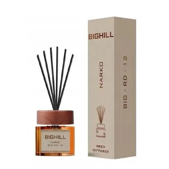 Namų kvapas su lazdelėmis  Bighill Narko, 120 ml