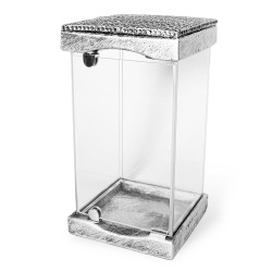 Kapų žibintas SILVER, metalinis