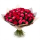 50 raudonų rožių miksas