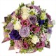 Gėlių puokštė dėžutėje „Lilac“ 