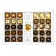 Šokoladinių saldainių kolekcija „Gintaro kelias“, 295 g