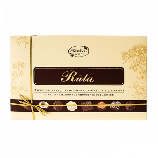 Šokoladinių saldainių rinkinys „Rūta“, 170 g