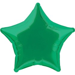 Folinis balionas žvaigždė, tamsiai žalias Folinis balionas žvaigždė, tamsiai žalias