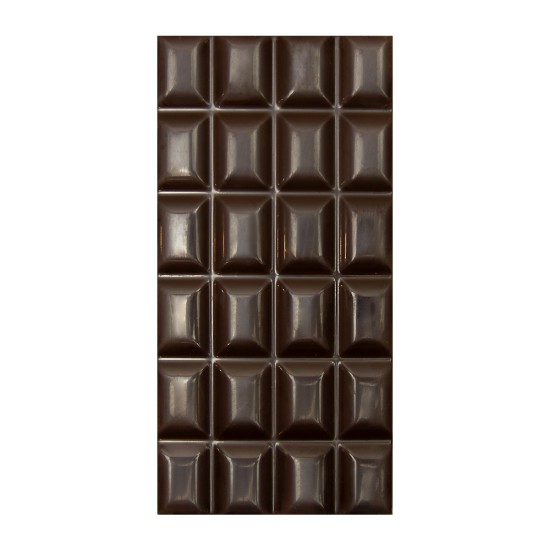Juodasis šokoladas (55%) su vafliais ir braškėmis "Drugeliai" 70g