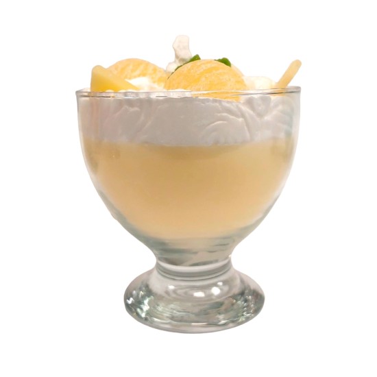 Aromatinė žvakė „Ledų desertas“, vanilė