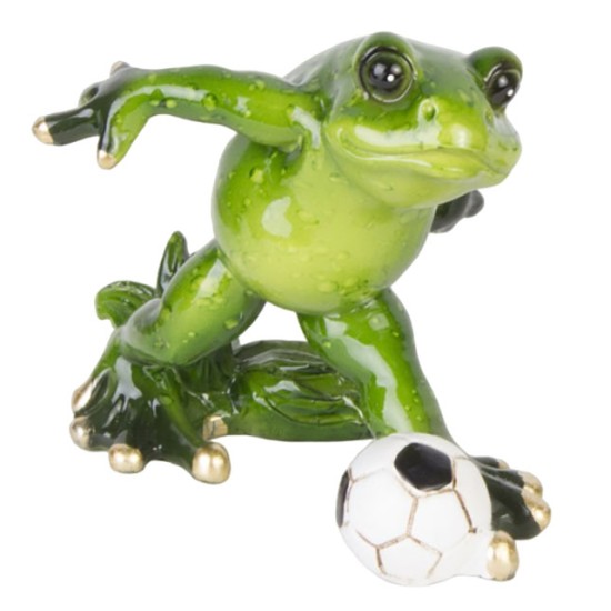 Frog football player